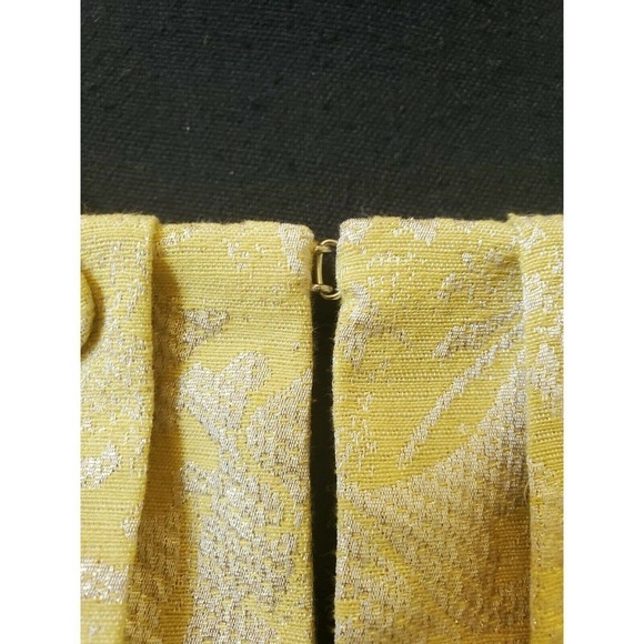 BOB MACKIE Jacket Yellow & Silver Retro SZ 12 - Picture 5 of 12